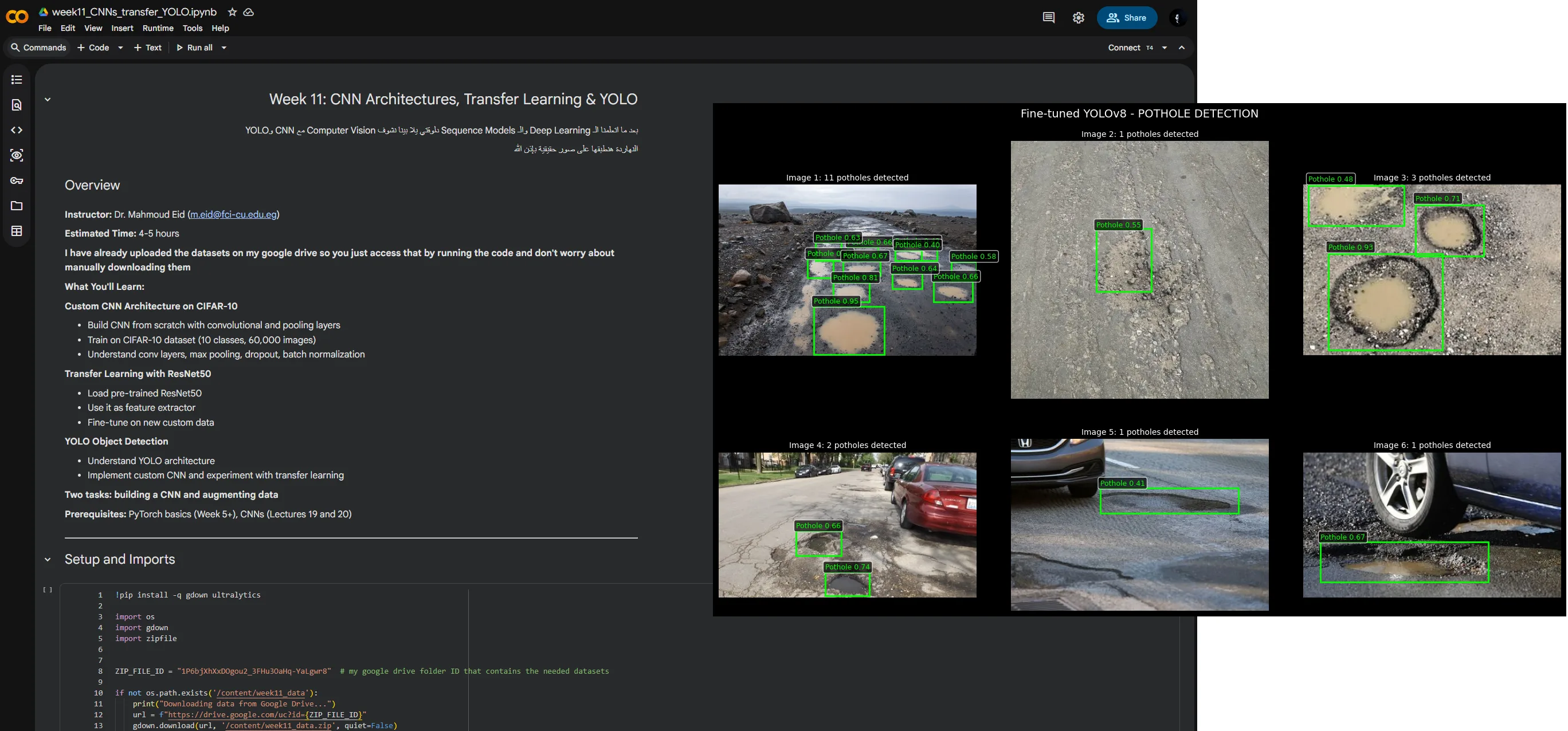 محاضرة - CNN and YOLO